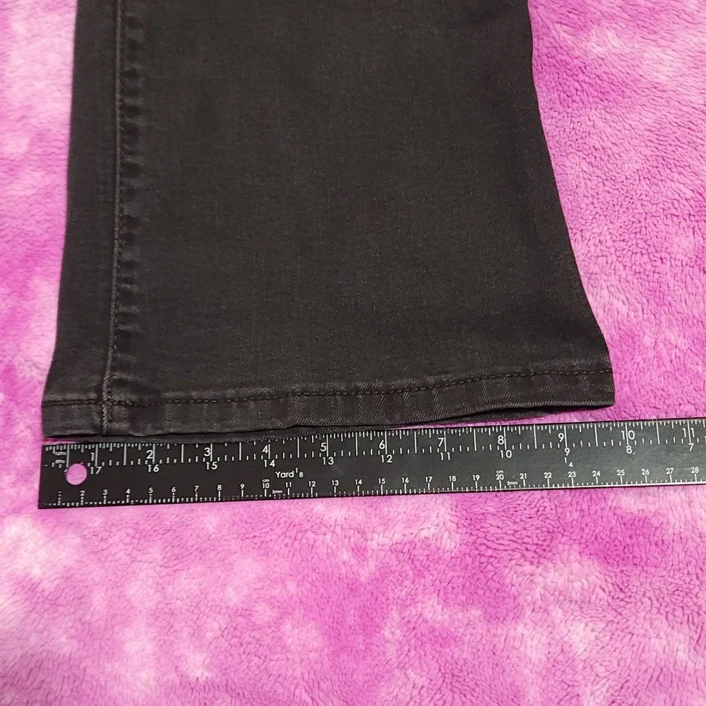 Lee Modern Series Jeans Women's‎ 16M Mid Rise Curvy Fit Bootcut Black Denim